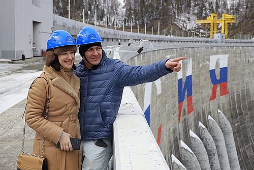Марат и Мария Сабитовы. Фото пресс-службы РусГидро